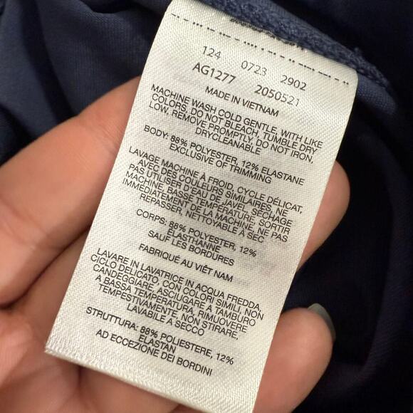 Columbia Girls Youth Hike Leggings, Navy Blue, S 7/8 2050521 - Picture 4 of 4